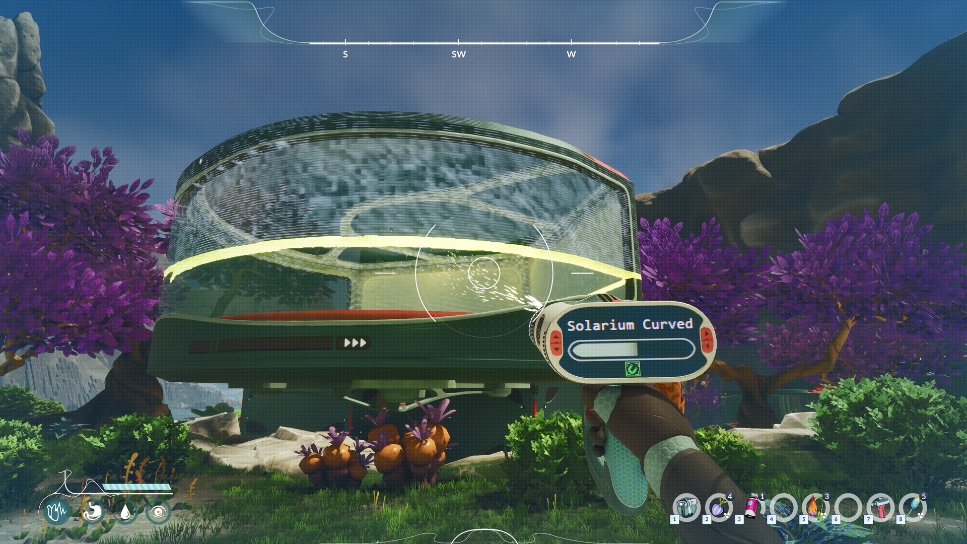 Building Solarium Curved module — base building in Honeycomb: The World Beyond